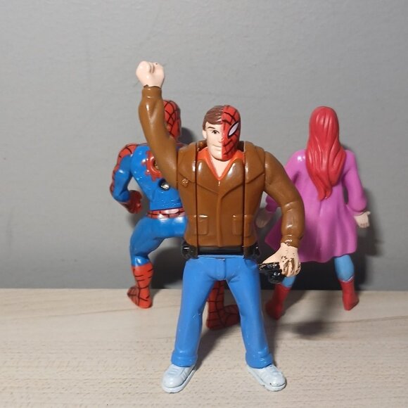 Vintage 1990's LOT McDonald’s Animated Marvel Spider-Man Figure Toys Kids Meal - Picture 4 of 13